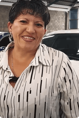 Gloria Trujillo - Conductor de UBER en el programa ahorro compartidos